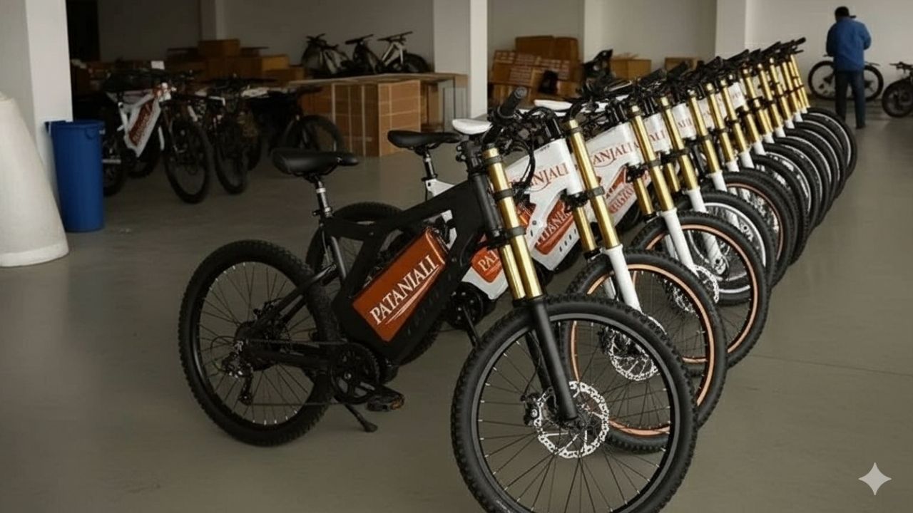 Patanjali Electric Cycle Launch