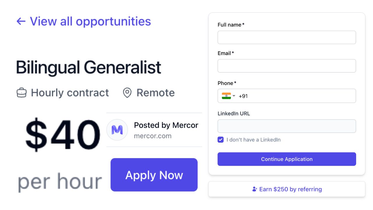 AI Trainer Work From Home Jobs